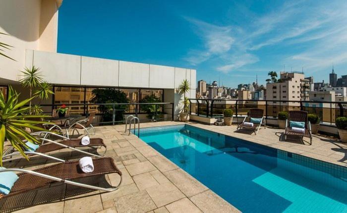 Jardins Transamerica By Mob Inn - Piscina - Academia - Ac - Wifi - Vaga Sao Paulo Exterior photo
